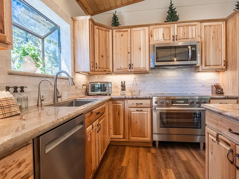 Brand new appliances in the chef's kitchen