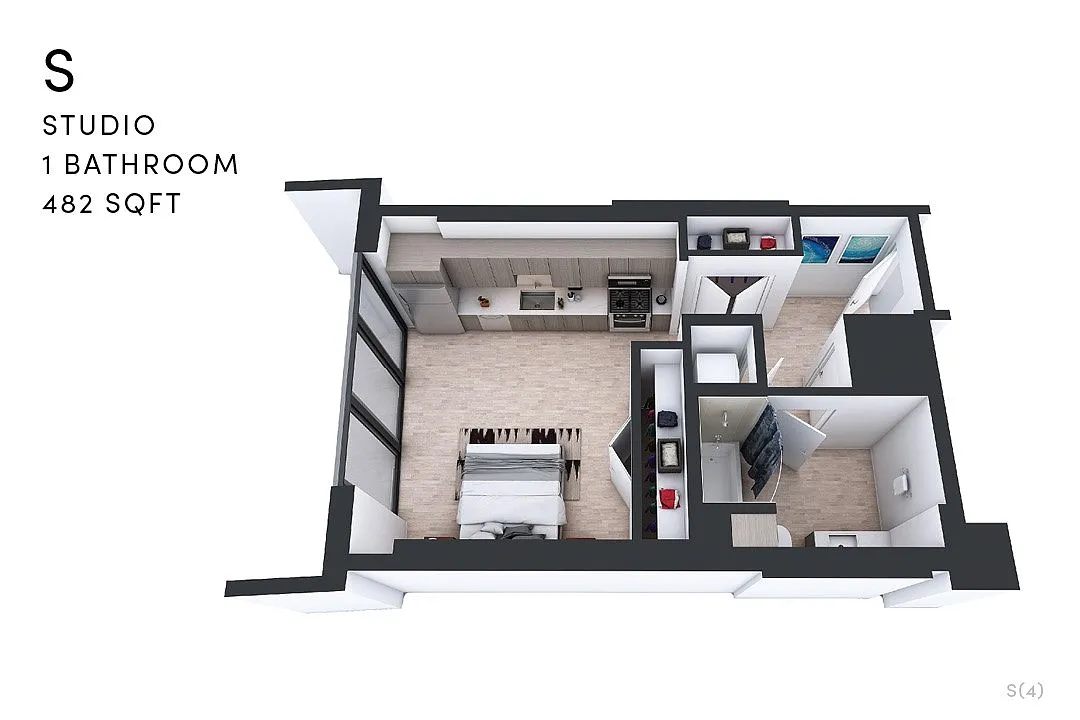 Floor plan Alina S1