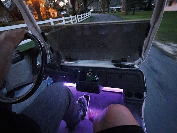 Your matching golf cart!