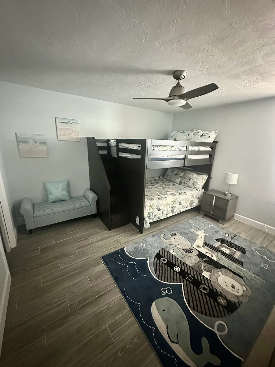 Bedroom 2 | Full Bunk Beds - 17900 Gulf Blvd #14C