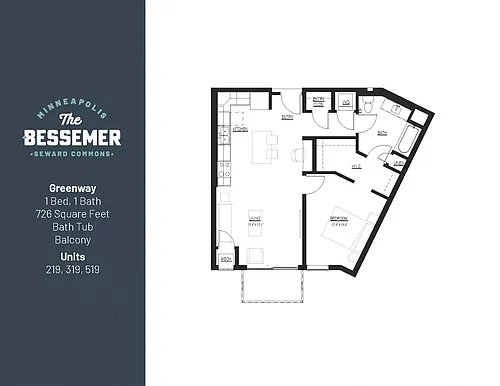 Floor plan Greenway