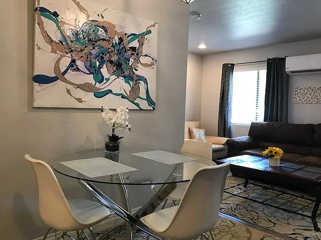 Fully Furnished one bedroom (Dinning area and Living room)