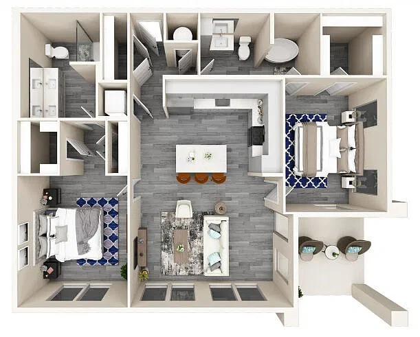 Floor plan B4