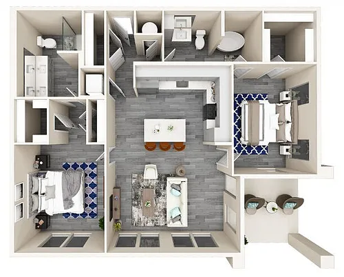 Floor plan B4