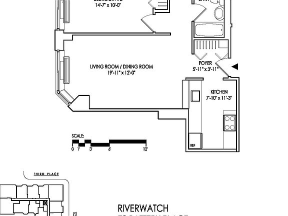 2nd image of 70 Battery Pl APT 525