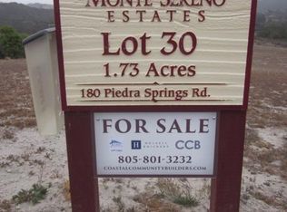 180 Piedra Springs Rd, Arroyo Grande, CA 93420