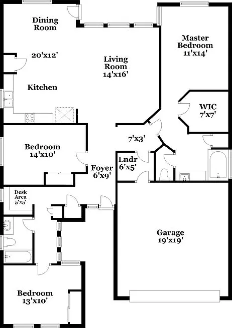 3 bed, 2.0 bath, 1528 sqft, $2,090 — Photo 2