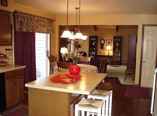 View of Family Room from Kitchen
