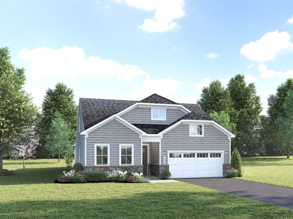 Preston Quick Move-In Plan, Lakes at Riverbend Single Family Homes
