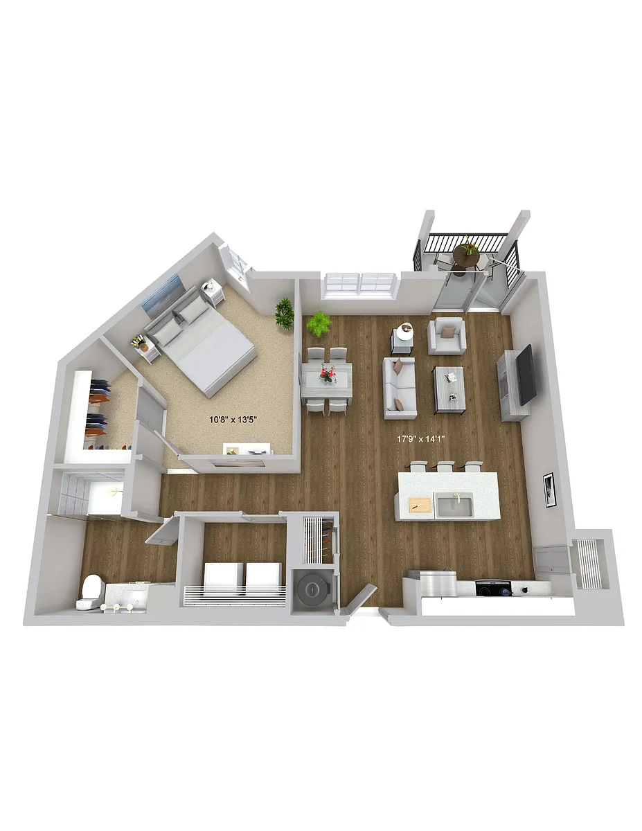 Floor plan Crenshaw 1.1