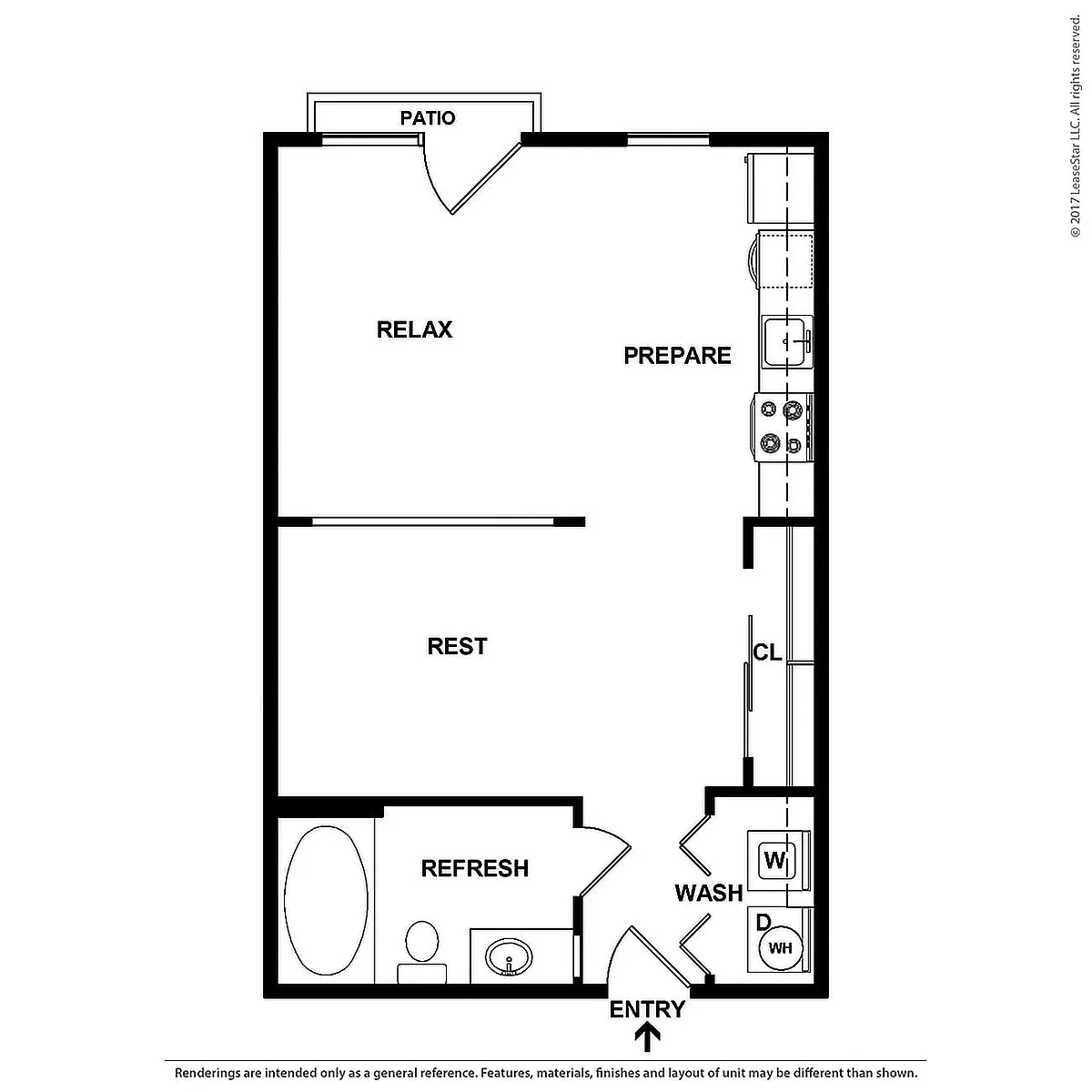 Floor plan S