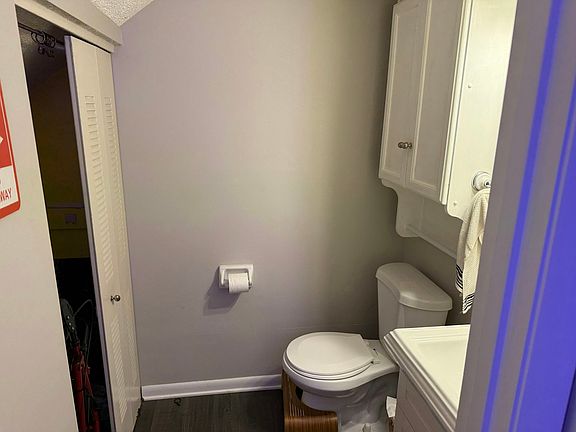 Downstairs half bath
