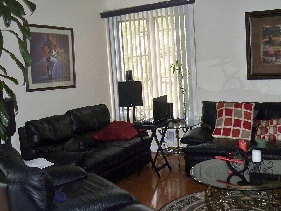 spacious family room  with beautiful view of the  outdoors