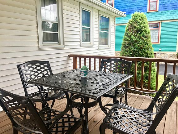 Covered back porch