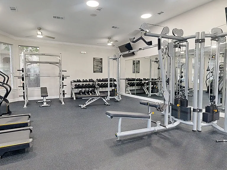 Our fitness center is fully equipped with cardio and weight equipment