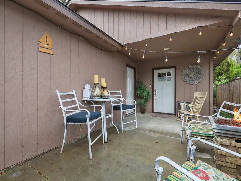 Back patio