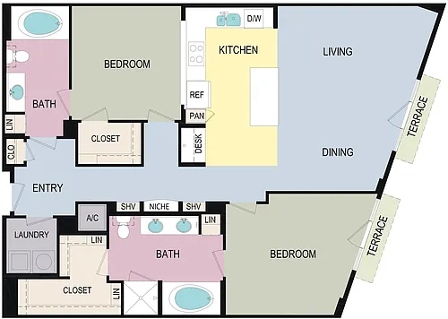 Floor plan 2AR