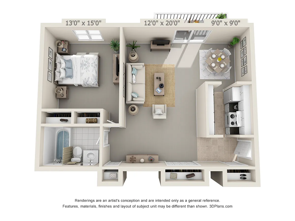 Floor plan Hickory
