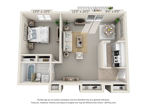 Floor plan Hickory