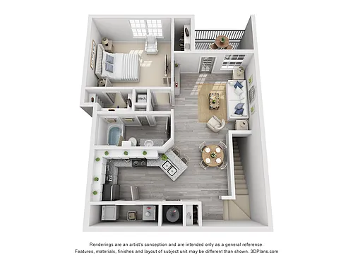 Floor plan The String Lily