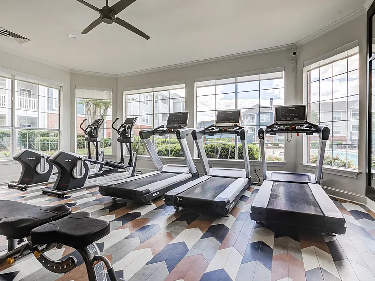 Treadmills in Fitness Center