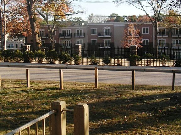 View of park out front