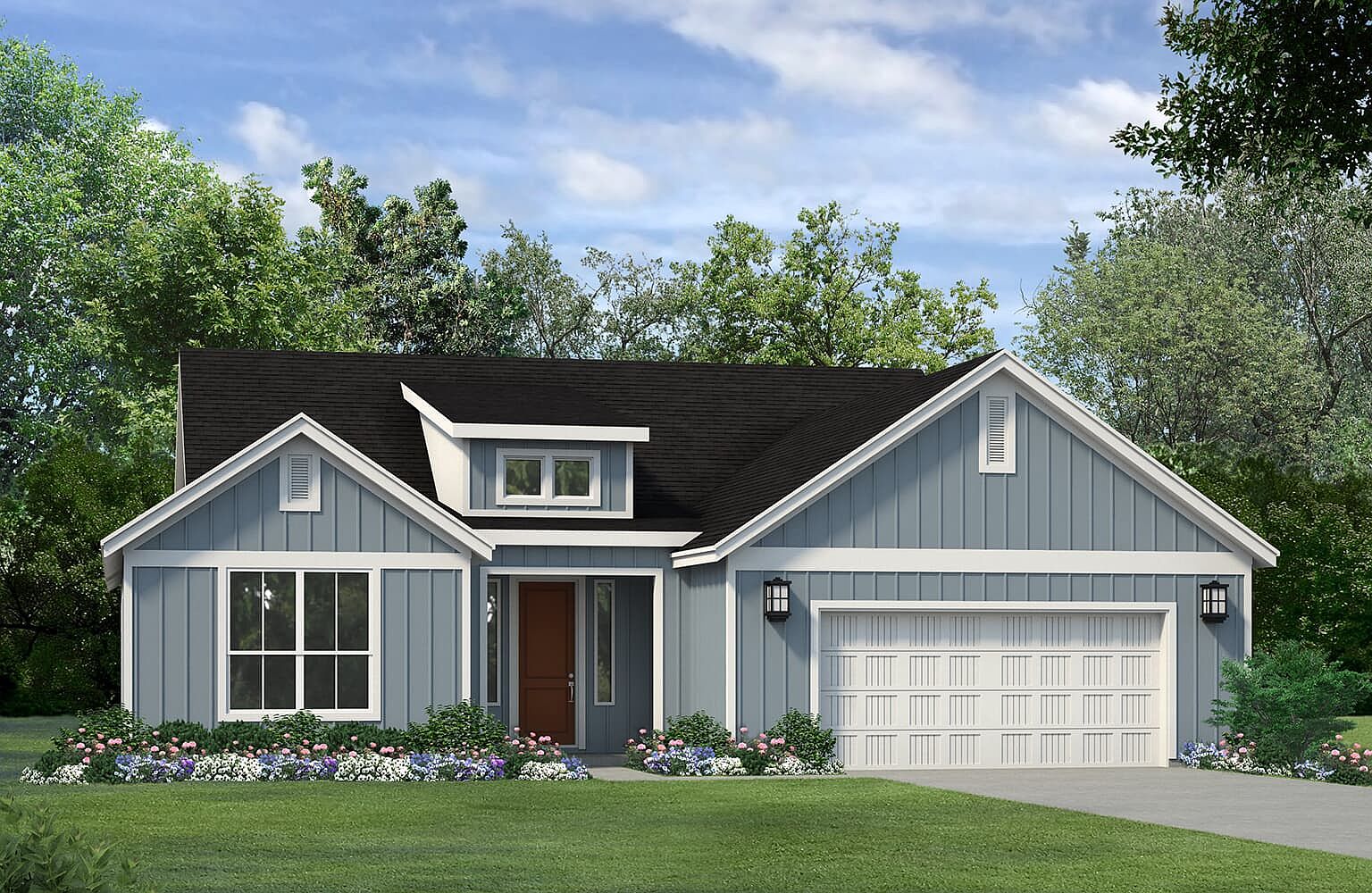 Monroe Plan, Traditional Collection at Kissing Tree, San Marcos, TX