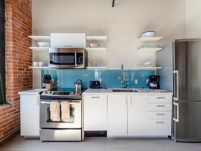 Front kitchen view