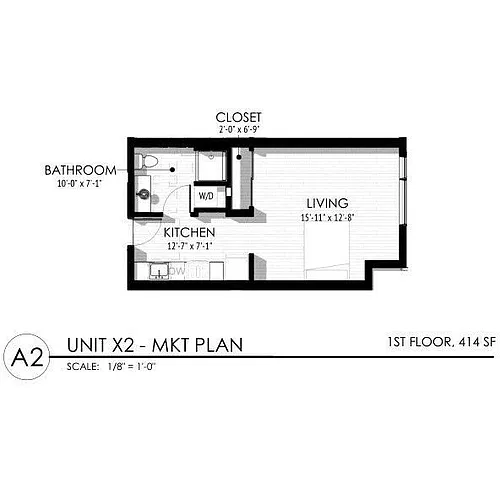Floor plan Studio 2