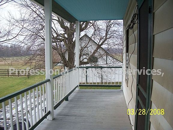 Balcony off second floor