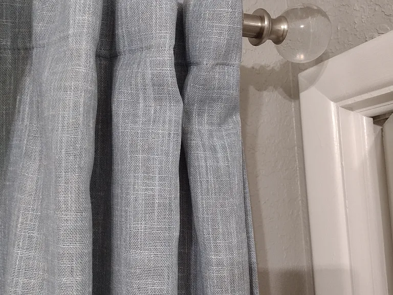 Designer rods and curtains, Blinds