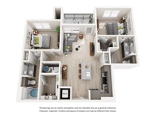 Floor plan B2