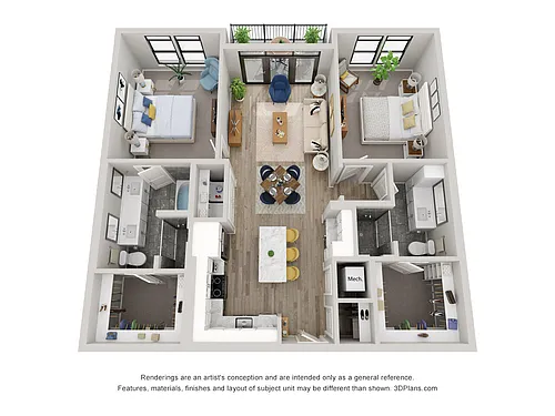 Floor plan 2B4