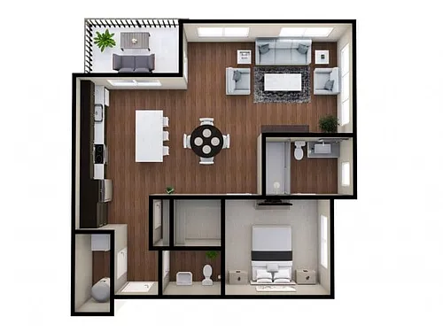 Floor plan The Craver