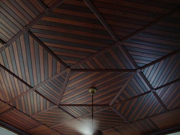Ceiling in one room