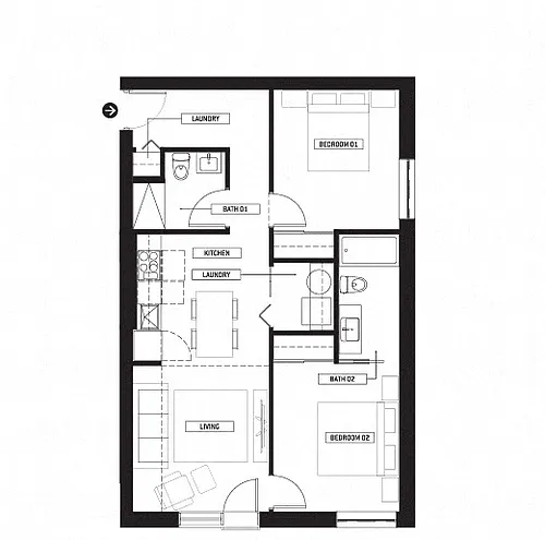 Floor plan PEM201