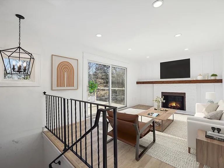 *AI Furnished fireplace is not active.