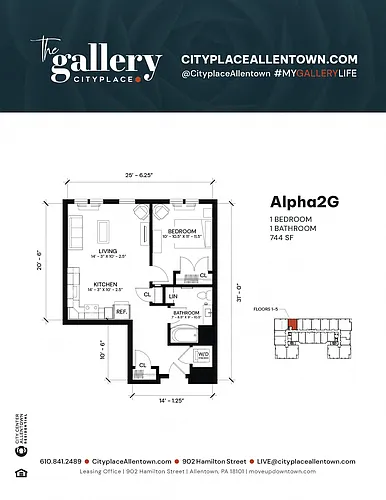 Floor plan Alpha2G