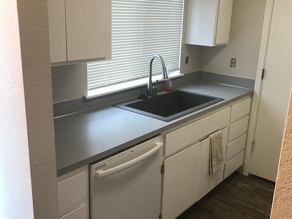 The Unit we are renting is Unit B, this pic is Unit A We are currently painting the cabinets and installing new countertops in unit B to look like this. (Unit B will be gray cabinets with light colored counter tops)