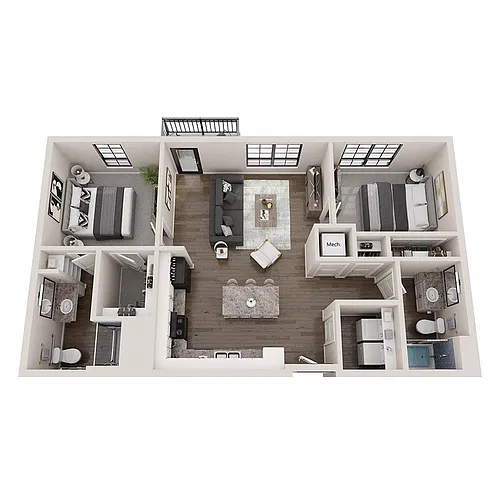 Floor plan The Lafayette
