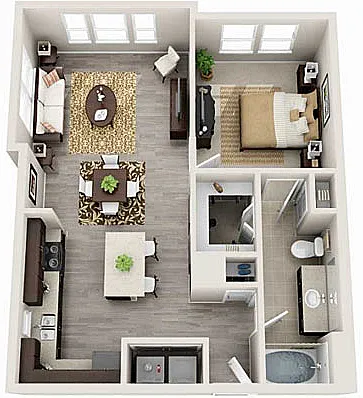 Floor plan A4 - Emmet