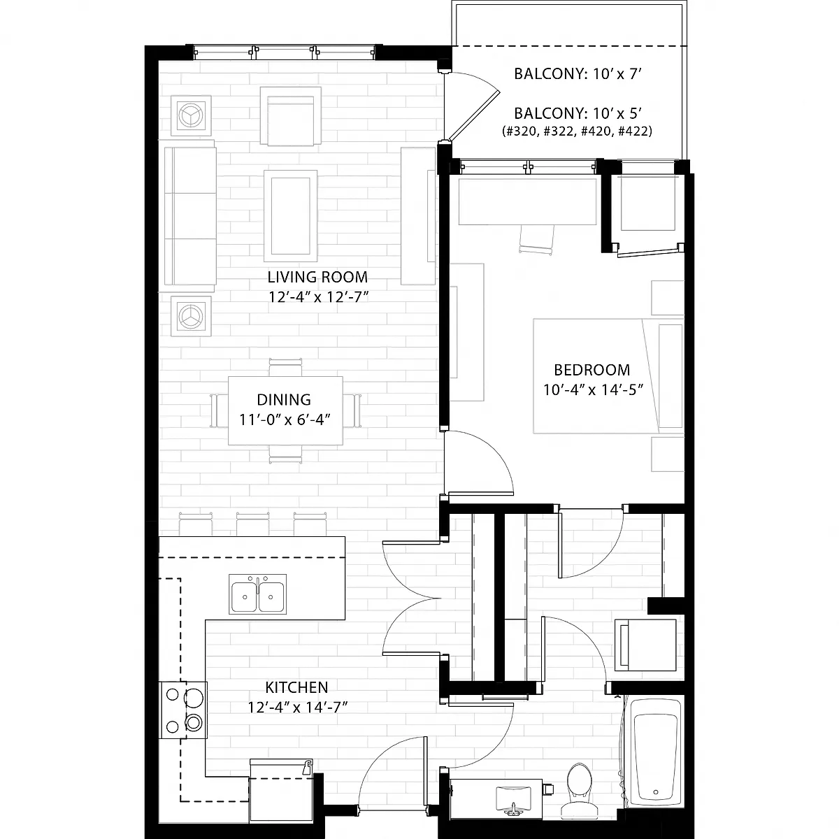 Floor plan The Oakwood