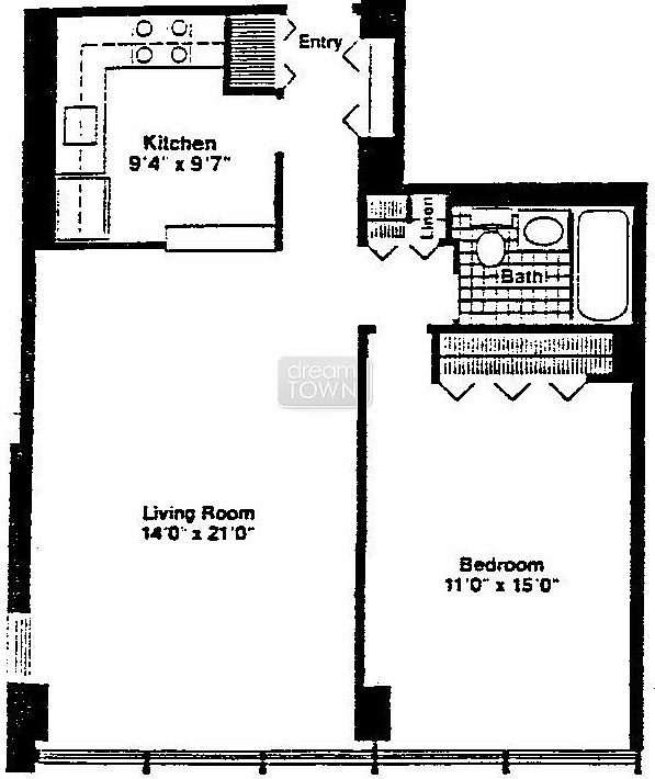 2nd image of 30 E Elm St APT 6C