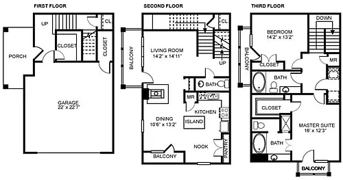 Floor plan 2X25 B2