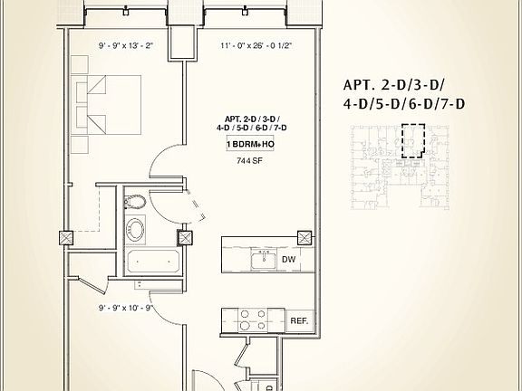 2nd image of 25 Washington St APT 6D