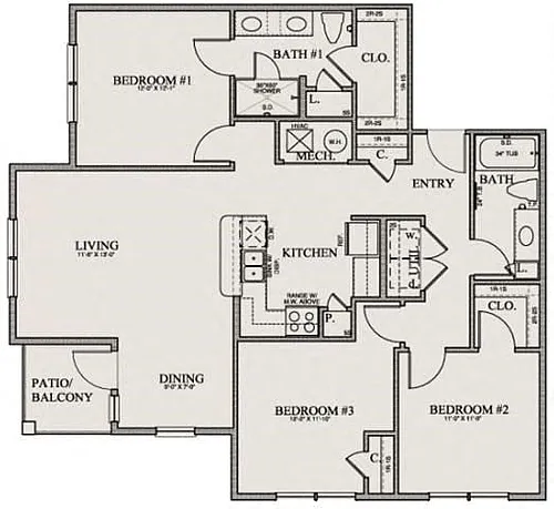 Floor plan The Wabamun