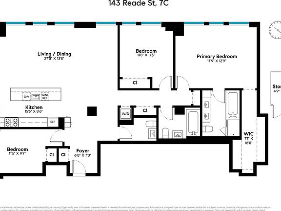 2nd image of 143 Reade St APT 7C