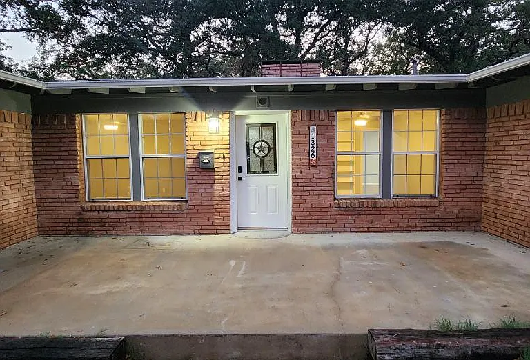 Front of the house