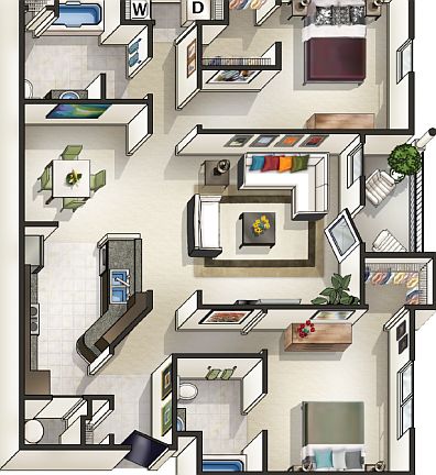 4th image of 7190 Harbour Towne Pkwy #D3f607d3d