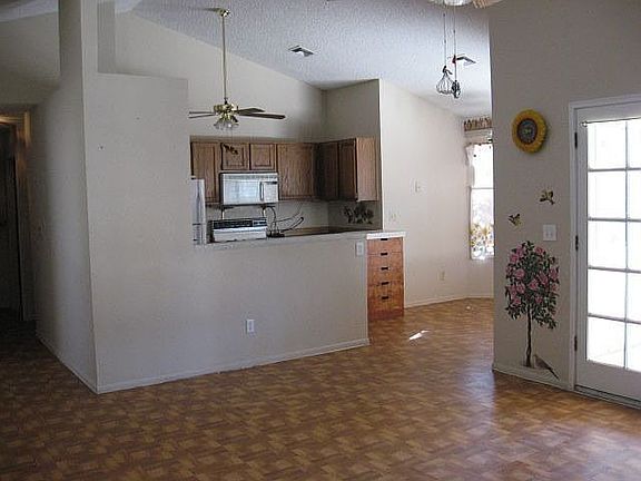 Kitchen View from fireplace